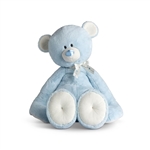 Jumbo Baby Safe Plush Blue Teddy Bear by Demdaco