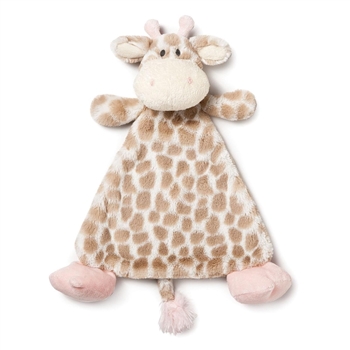 Sadie the Plush Giraffe Rattle Blanket by Demdaco