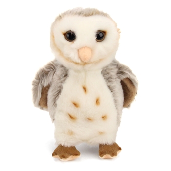 Stuffed Barn Owl Conservation Critter by Wildlife Artists