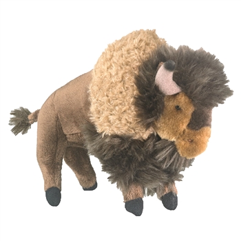 Stuffed Bison Conservation Critter by Wildlife Artists