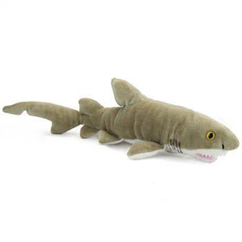 Plush Sand Tiger Shark 21 Inch Stuffed Animal by Wildlife Artists