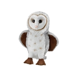 Plush Barn Owl 13 Inch Conservation Critter by Wildlife Artists