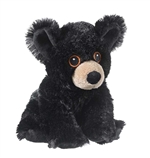 Stuffed Black Bear Eco Pals Plush by Wildlife Artists