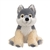 Eco Pals Plush Gray Wolf by Wildlife Artists