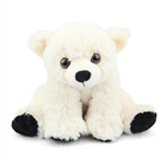 Baby Stuffed Polar Bear Mini Cuddlekin by Wild Republic