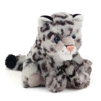 Baby Stuffed Snow Leopard Mini Cuddlekin by Wild Republic