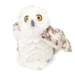 Stuffed Snowy Owl Mini Cuddlekin by Wild Republic