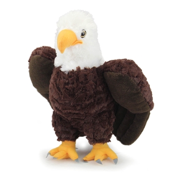 Plush Bald Eagle 12 Inch Stuffed Bird Cuddlekin By Wild Republic