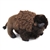 Plush Bison 10 Inch Stuffed Animal Cuddlekin by Wild Republic