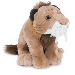 Plush Smilodon 12 Inch Stuffed Animal Cuddlekin By Wild Republic