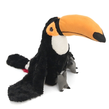 Plush Toucan 12 Inch Stuffed Bird Cuddlekin By Wild Republic