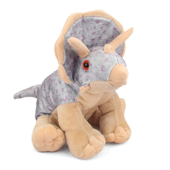 Plush Triceratops 12 Inch Stuffed Dinosaur Cuddlekin By Wild Republic