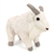 Stuffed Mountain Goat Mini Cuddlekin by Wild Republic