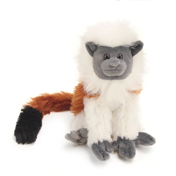 Stuffed Cotton-top Tamarin Mini Cuddlekin by Wild Republic