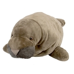 Jumbo Plush Manatee 30 Inch Cuddlekin by Wild Republic