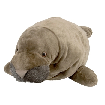 Jumbo Plush Manatee 30 Inch Cuddlekin by Wild Republic