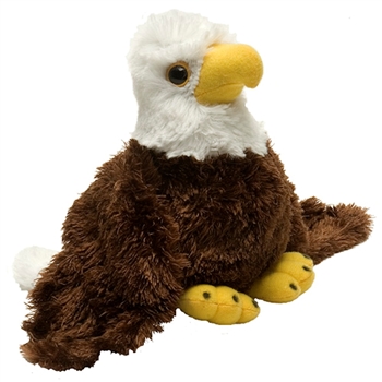 Hug Ems Small Bald Eagle Stuffed Animal by Wild Republic