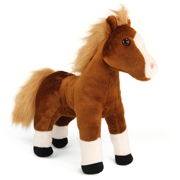 Cuddlekins Brown Horse Stuffed Animal by Wild Republic