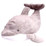 Jumbo Plush Dolphin 35 Inch Cuddlekin by Wild Republic