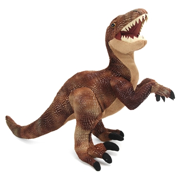 Dinosauria Realistic Velociraptor Stuffed Animal by Wild Republic