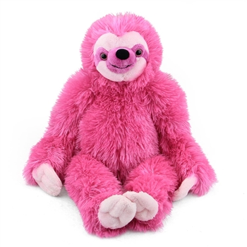 Cuddlekins Pink Sloth Stuffed Animal by Wild Republic