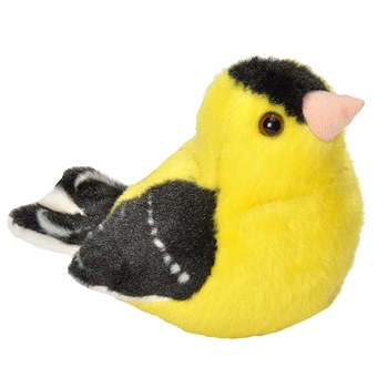 Plush American Goldfinch Audubon Bird with Sound by Wild Republic