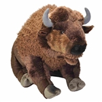 Cuddlekins Jumbo Bison Stuffed Animal by Wild Republic