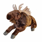 Cuddlekins Jumbo Moose Stuffed Animal by Wild Republic