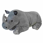 Cuddlekins Jumbo Rhino Stuffed Animal by Wild Republic