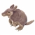 Cuddlekins Armadillo Stuffed Animal by Wild Republic