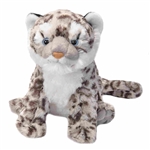 Cuddlekins Snow Leopard Cub Stuffed Animal by Wild Republic