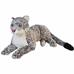 Cuddlekins Jumbo Snow Leopard Stuffed Animal by Wild Republic