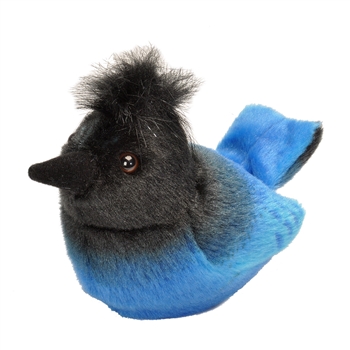 Plush Stellars Jay Audubon Bird with Sound by Wild Republic