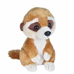 Hug Ems Small Meerkat Stuffed Animal by Wild Republic