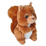 Hug Ems Small Red Squirrel Stuffed Animal by Wild Republic