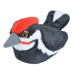 Plush Pileated Woodpecker Audubon Bird with Sound by Wild Republic