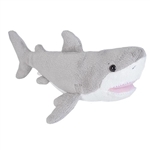 Small Stuffed Great White Shark Sea Critters Plush by Wild Republic