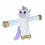 Huggers Unicorn Stuffed Animal Slap Bracelet by Wild Republic