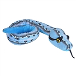 Slipstream Print 54 Inch Plush Blue Snake by Wild Republic
