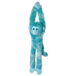 Bright Blue Hanging Monkey Stuffed Animal by Wild Republic