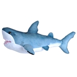 Small Stuffed Great White Shark Living Ocean Plush by Wild Republic