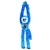 Blue Sequin Hanging Monkey Stuffed Animal by Wild Republic