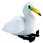 Plush Egret Audubon Bird with Sound by Wild Republic