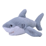 Stuffed Baby Great White Shark Mini EcoKins by Wild Republic