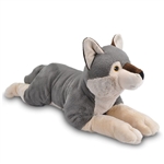 Jumbo Wolf EcoKins Stuffed Animal by Wild Republic