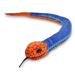 Blue Coral 54 Inch Plush Snake by Wild Republic