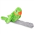 Stuffed Green Perching Parrot with Mimicking Sound by Wild Republic