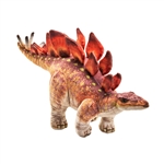 Realistic 15 Inch Plush Stegosaurus Dinosaur by Wild Republic