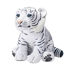 Cuddlekins Living Earth Large Plush White Tiger by Wild Republic