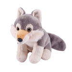 Pocketkins Eco-Friendly Small Plush Wolf by Wild Republic